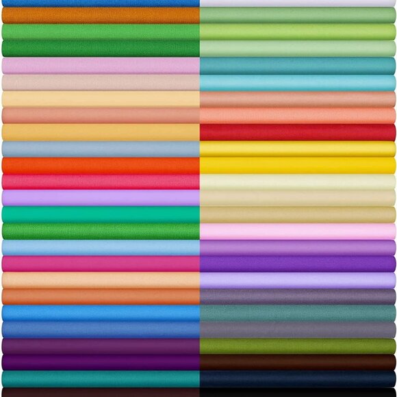 Other - 50 Pcs 10 x 10 Inch Cotton Fabric Bundle Square Multicolor Fabric Quilting Sewin